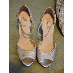 Silver Pumps 